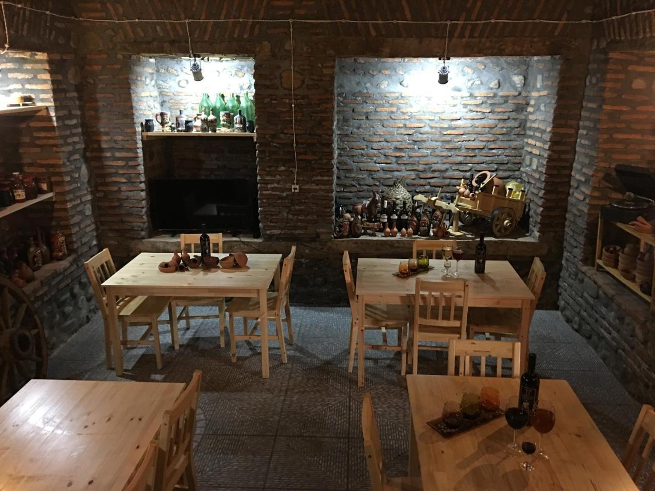 Burji Guest House Sighnaghi Bagian luar foto